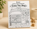 Color & Read Adventures: Cozy Toy Shop