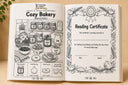 Color & Read Adventures: Cozy Bakery
