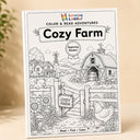 Color & Read Adventures: Cozy Farm
