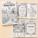 Color & Read Adventures: Cozy Farm