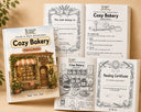 Color & Read Adventures: Cozy Bakery